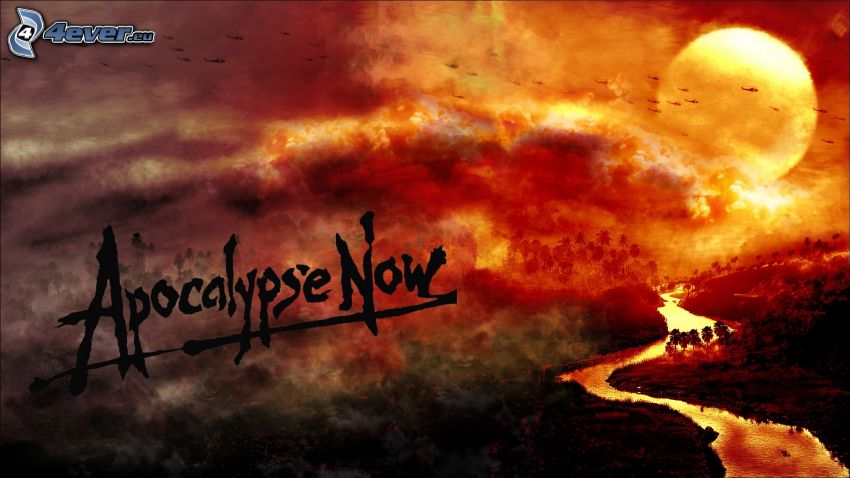 Apocalypse Now, coucher du soleil