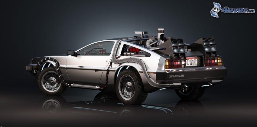 Back to the Future, voiture