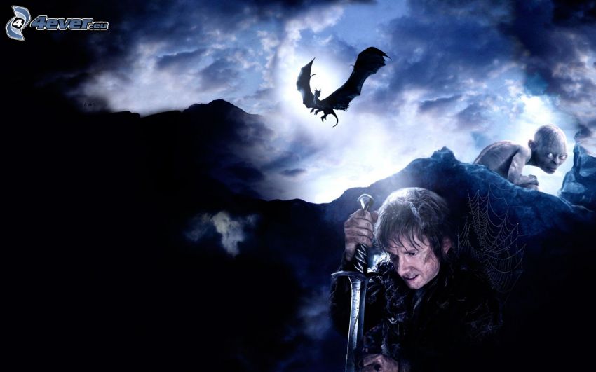 Bilbo le Hobbit, dragon volant