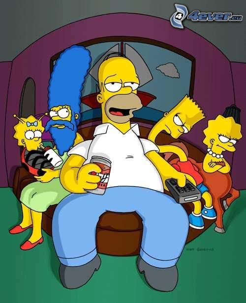 cinéma, conte, Les Simpsons