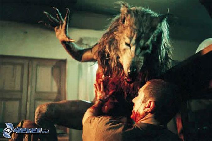 Dog Soldiers, loup-garou, sang, griffes, homme