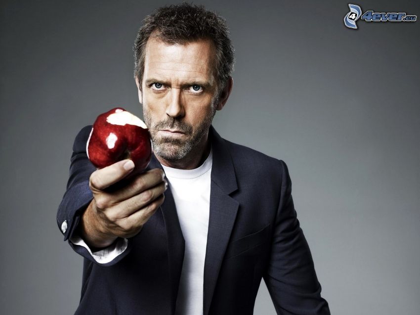 Dr. House, pomme rouge