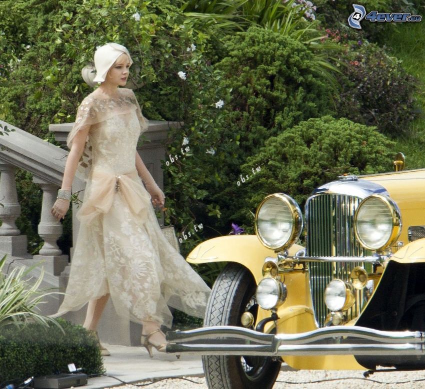 Gatsby le Magnifique, Daisy Buchanan, automobile de collection