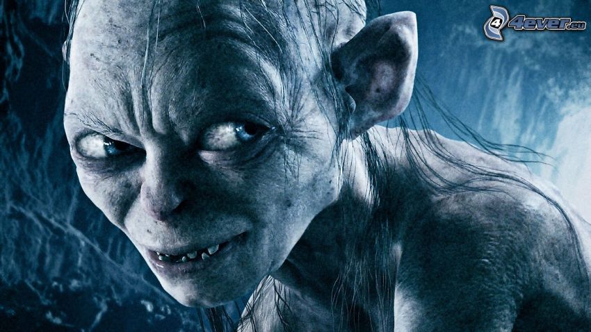 what did gollum say in the lord of the rings