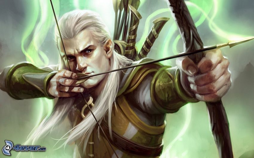 Legolas, Lord of the Rings, arc, flèche