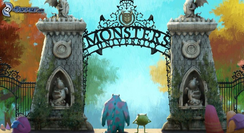 Monstres et Cie, portail