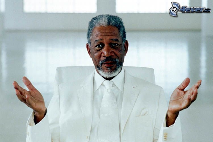 Morgan Freeman, Bruce tout-puissant, dieu