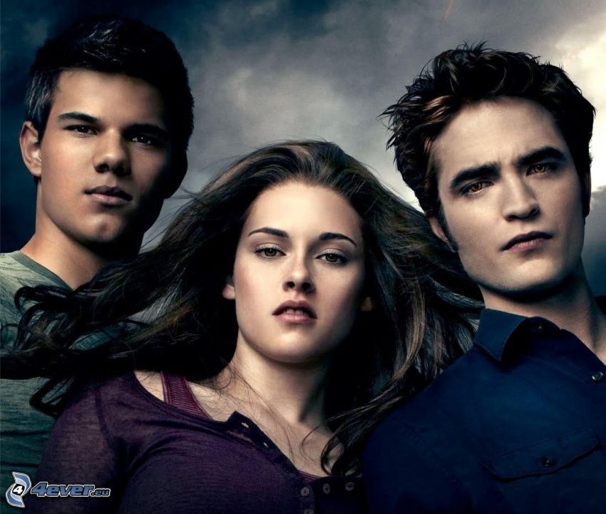 Twilight, Jacob Black, Bella Swan, Edward Cullen