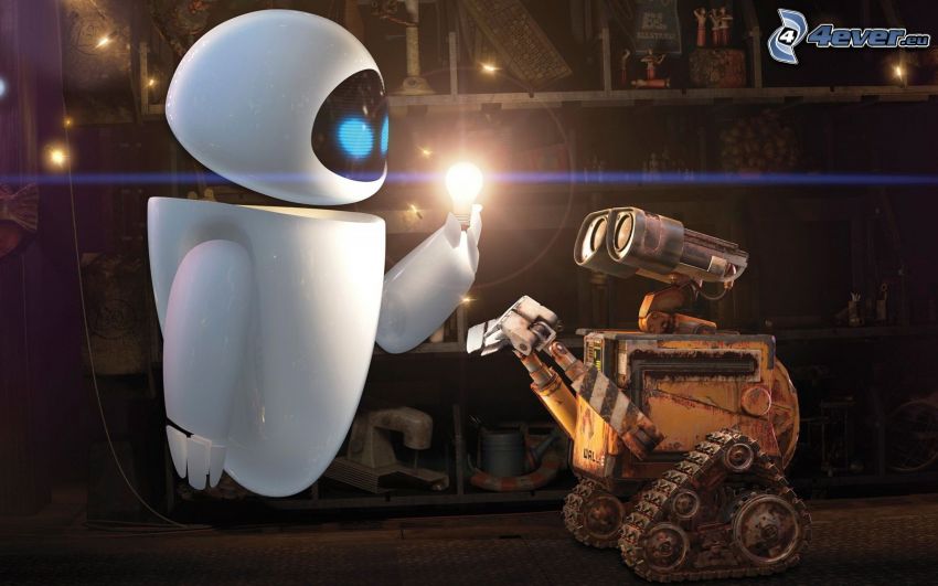 WALL·E, robots, conte