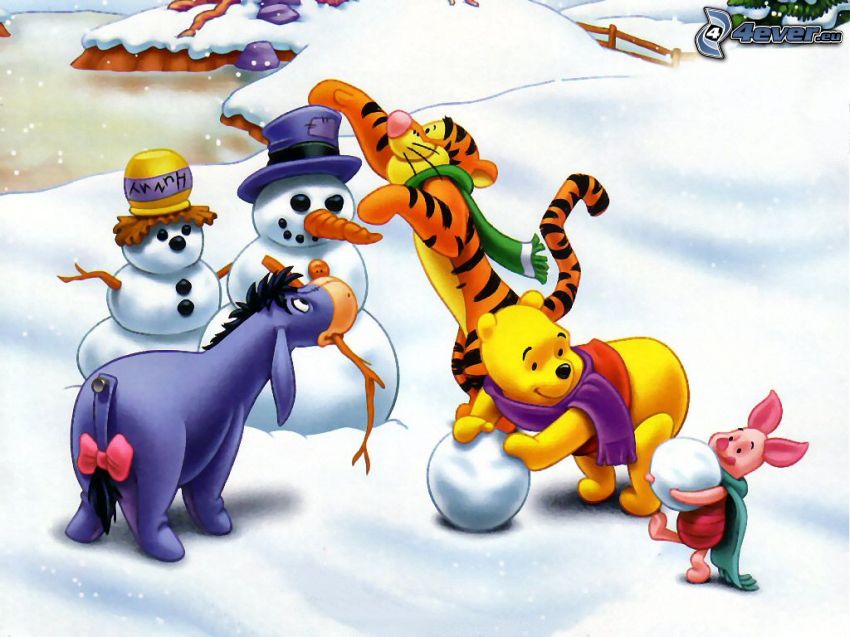Winnie l'Ourson et ses amis, Bonhommes de neige
