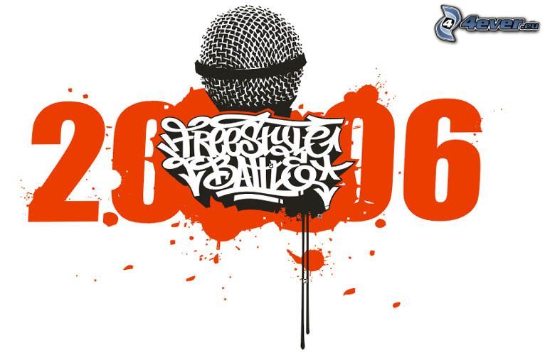 Freestyle battle, microphone, 2006