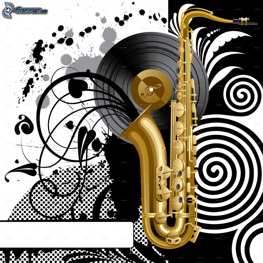 saxophone, disque phonographique