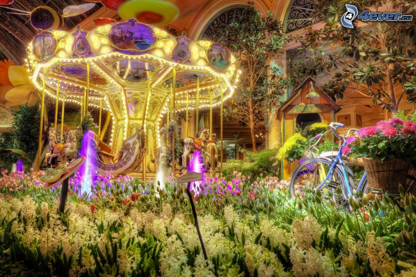 carrousel, HDR