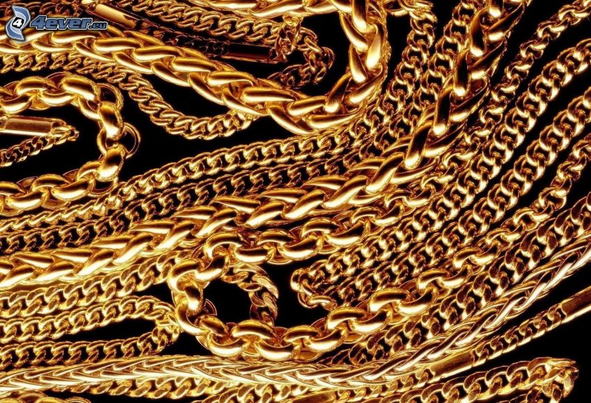 collier, en or