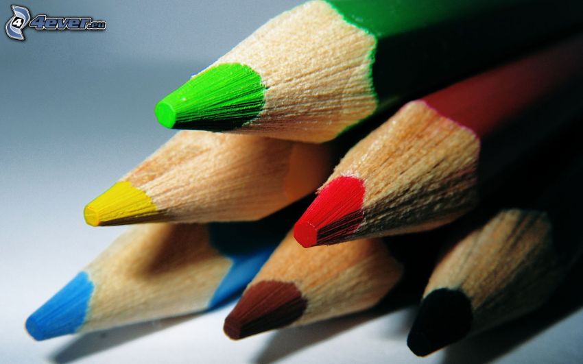 crayons colorés