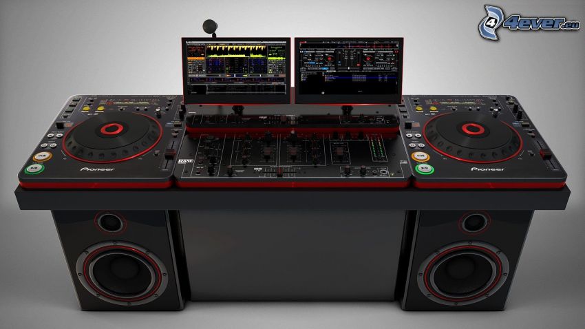 DJ console