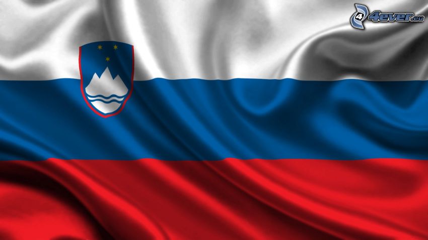 drapeau, Slovénie