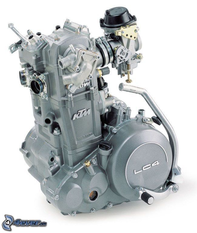 KTM LC4, moteur