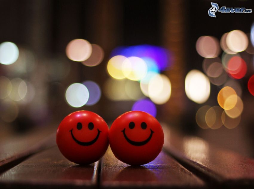 smileys, balles