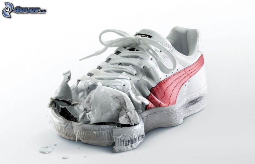 sneaker, accident