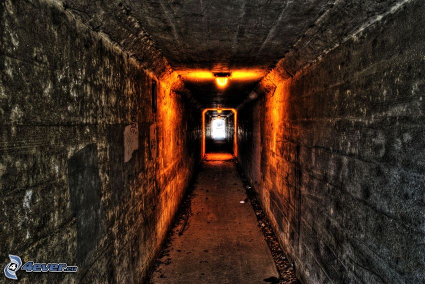 couloir, tunnel