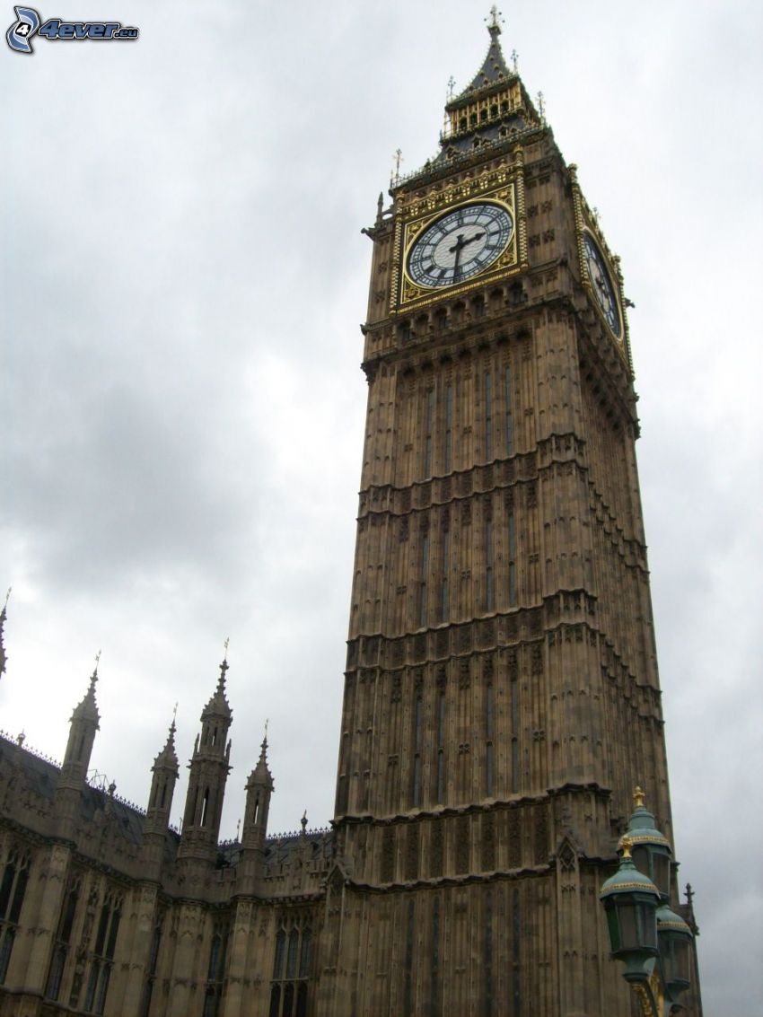 Big Ben, Londres, tour, horloge