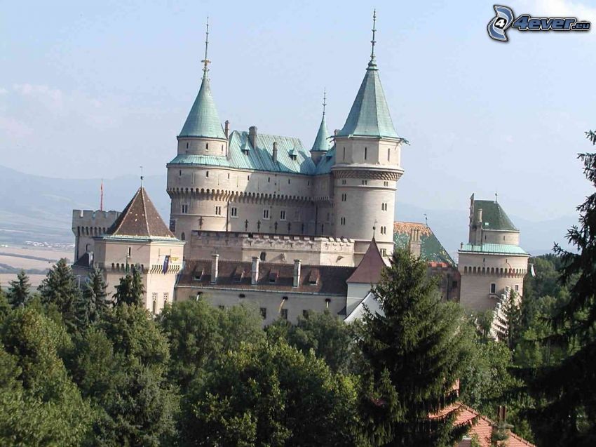 château de Bojnice, château, monument