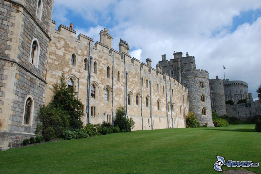 Château de Windsor, pelouse