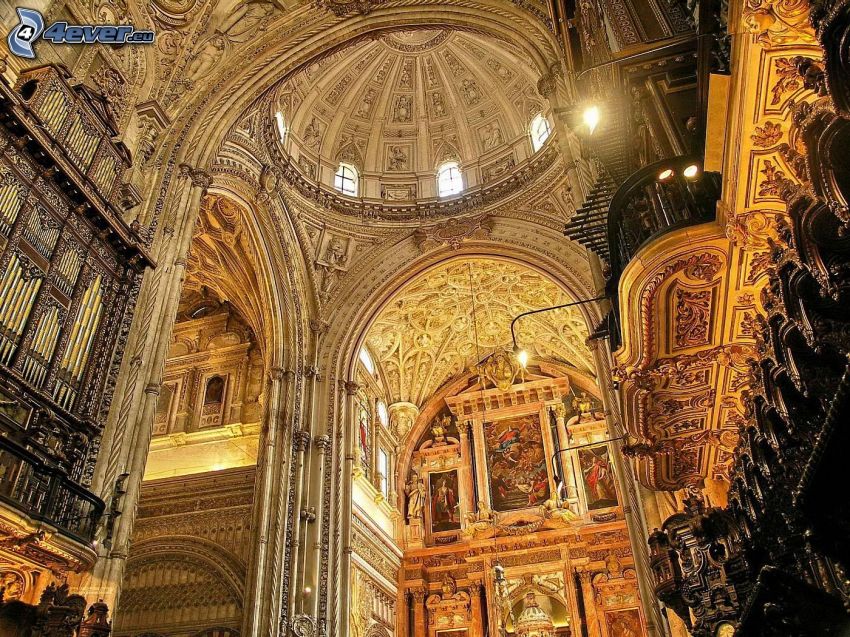Granada Cathedral, plafond, voûte