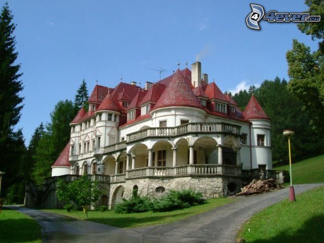 Kunerad, château, Slovaquie