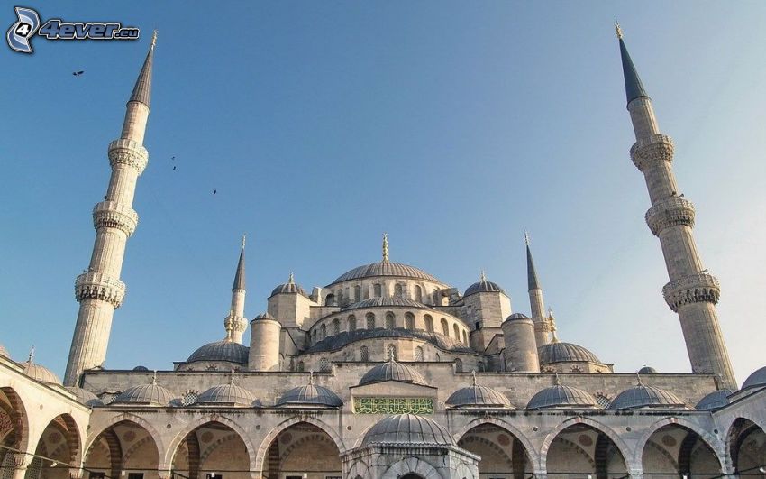 La Mosquée bleue, Hagia Sofia