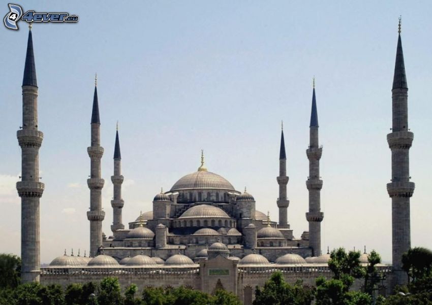 La Mosquée bleue, Hagia Sofia