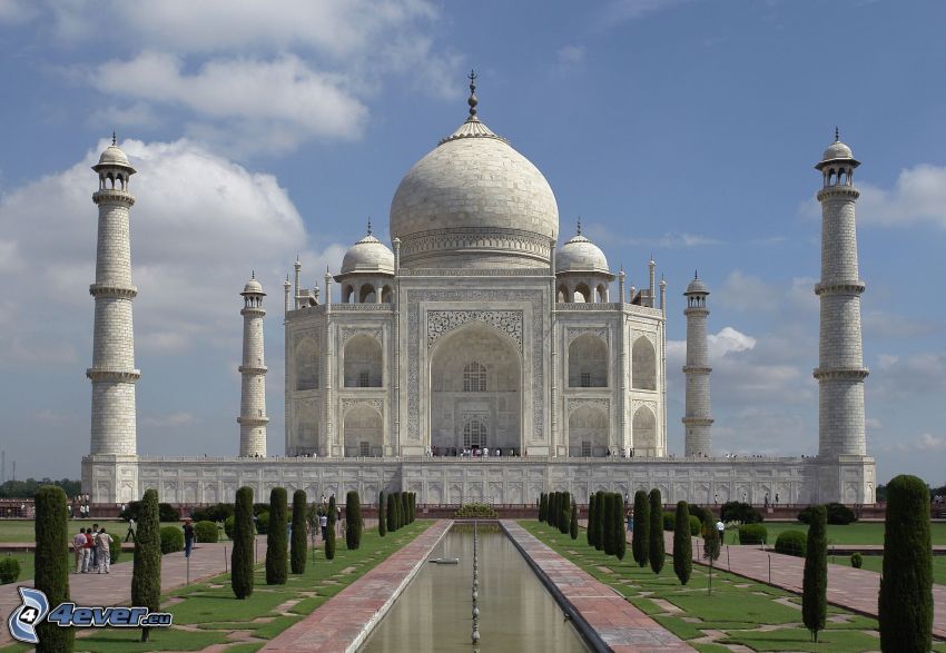Taj Mahal, parc
