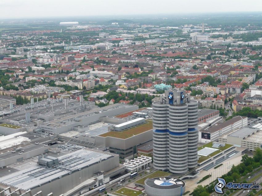 BMW, immeuble de bureaux, Munich