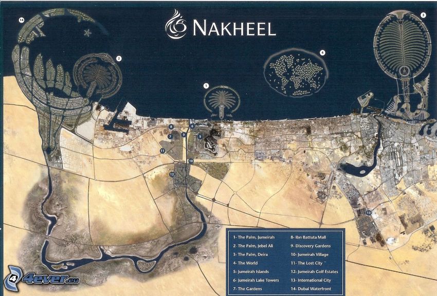 Nakheel, The Palm Jumeirah, Dubaï