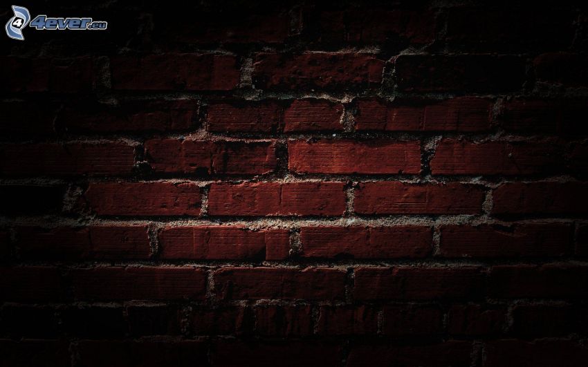 mur de briques, mur