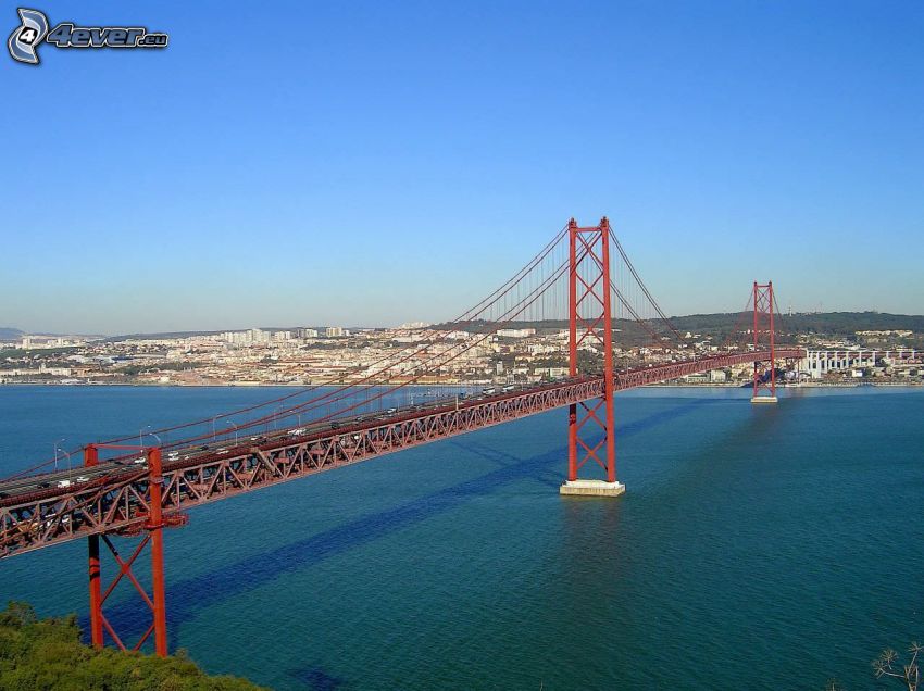 25 de Abril Bridge, Lisbonne