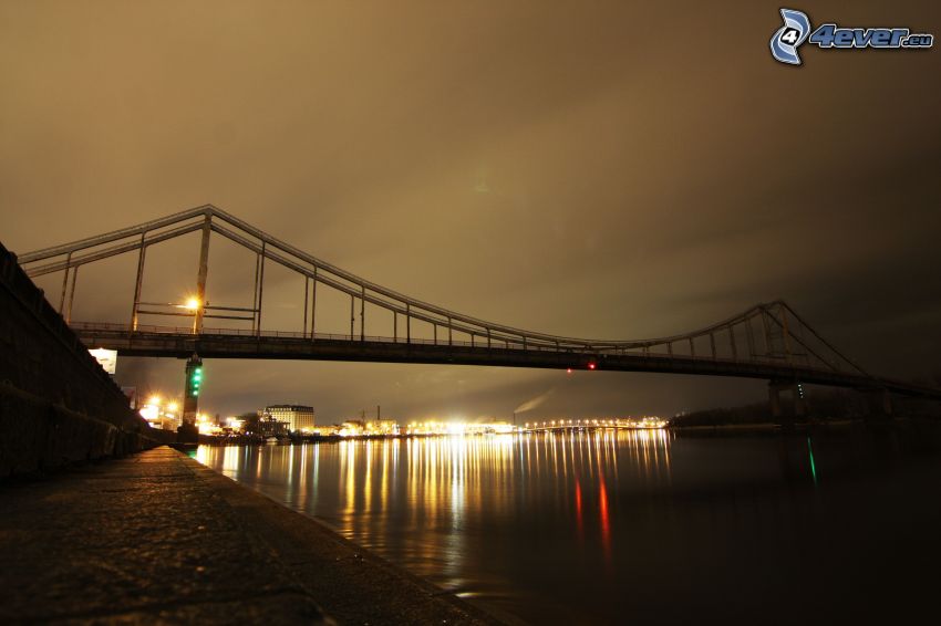 pont, nuit
