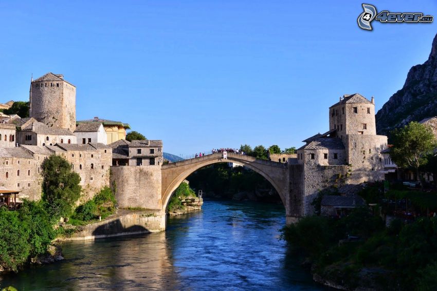 Stari Most, Neretva, Mostar