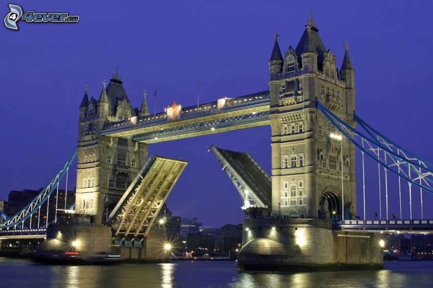 Tower Bridge, nuit