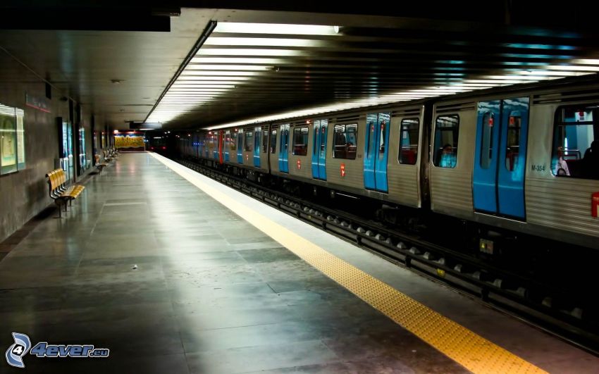 station de métro, métro