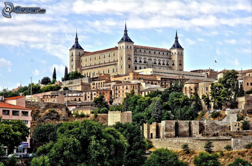 Alcázar de Toledo, Tolède, HDR