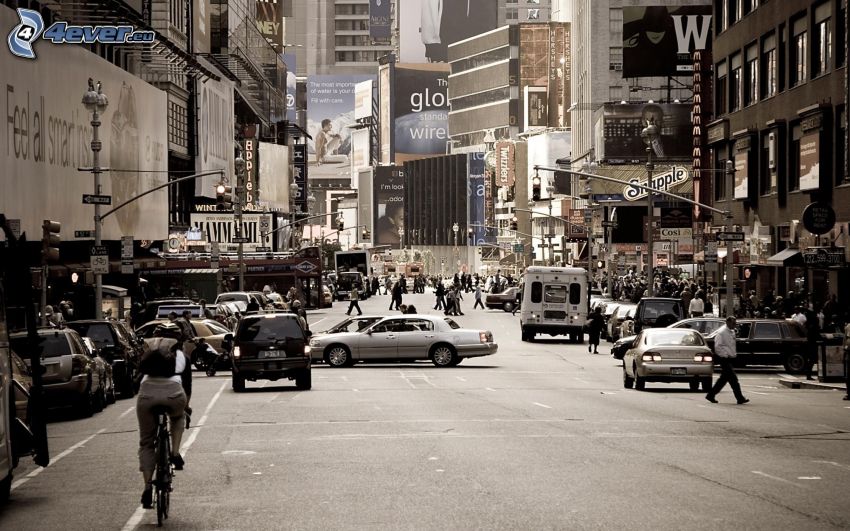 Broadway, New York, rue