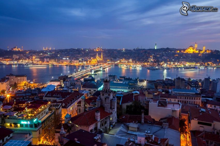 Istanbul, ville de nuit