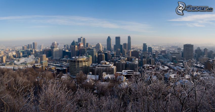 Montreal, vue sur la ville