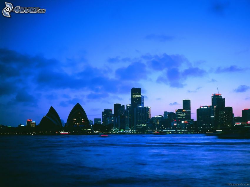 Sydney, ville de nuit