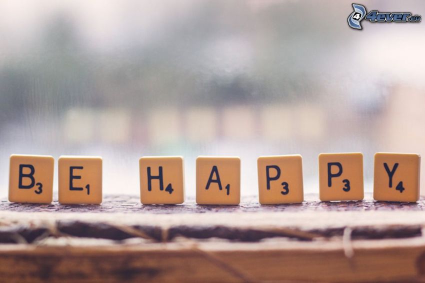 be happy, Scrabble