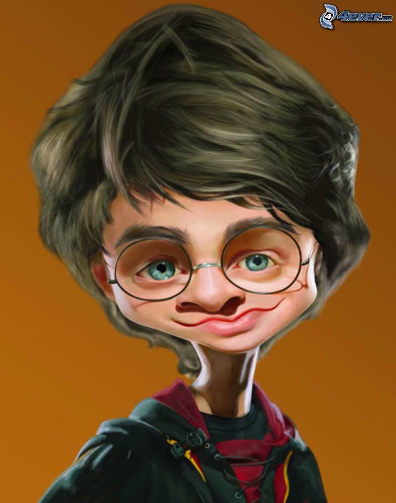 Daniel Radcliffe, caricature