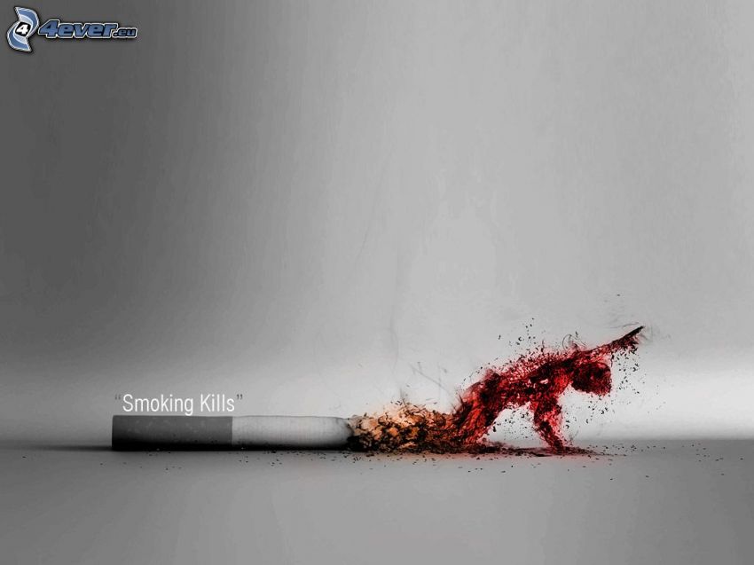 la fumerie tue, cigarette, aide