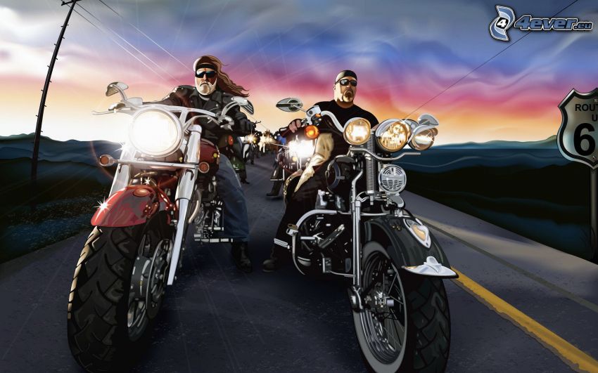 Harley-Davidson, motard, course